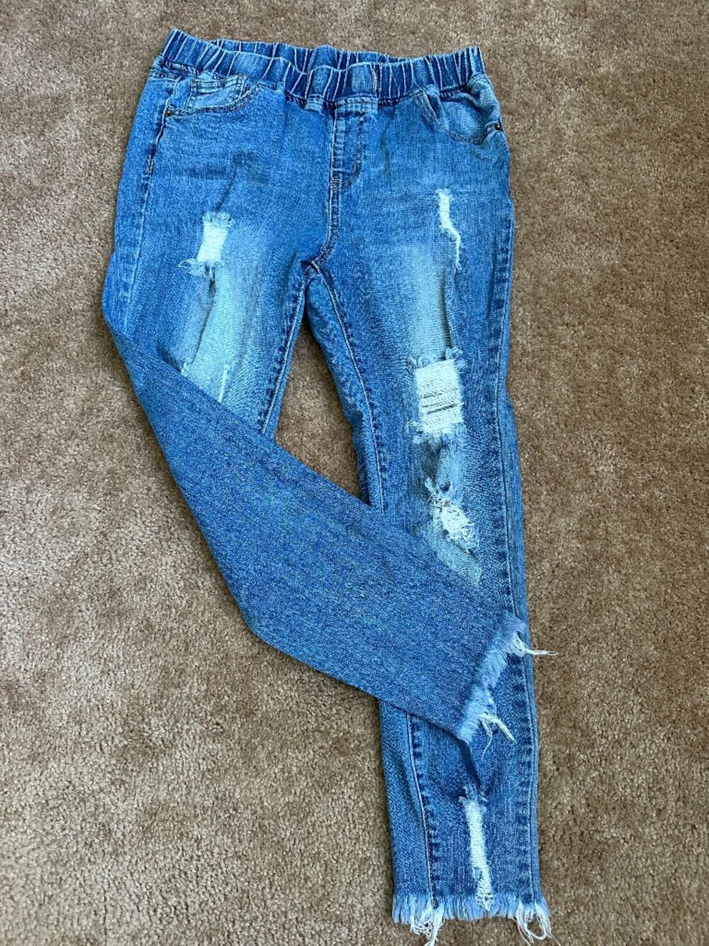Pull on jeans